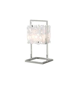M1251  Tokio 30cm 1 Light Table Lamp Gloss White